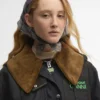 Barbour x GANNI Κηρωμένο παλτό