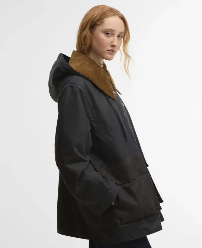 Barbour x GANNI Κηρωμένο παλτό