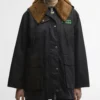 Barbour x GANNI Κηρωμένο παλτό
