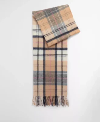 Κασκόλ Serena Tartan από μαλλί αρνιού