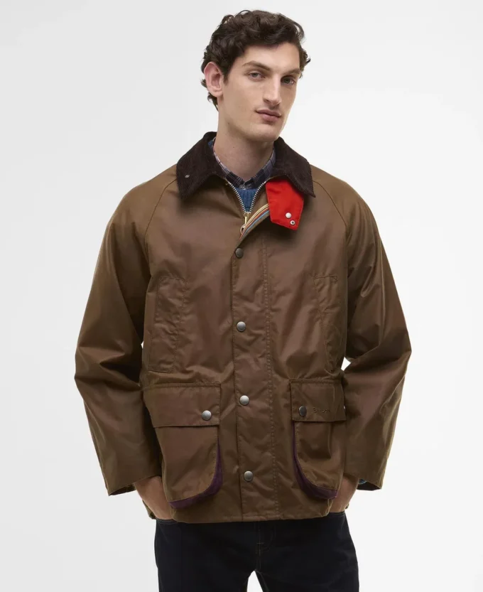 Ο Paul Smith αγαπάει το Barbour Oversized Bedale Waxed Jacket Ο Paul Smith αγαπάει το Barbour Oversized Bedale Waxed Jacket