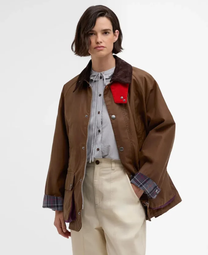 Ο Paul Smith αγαπάει το Barbour Oversized Bedale Waxed Jacket Ο Paul Smith αγαπάει το Barbour Oversized Bedale Waxed Jacket