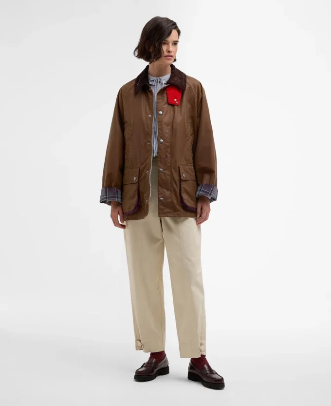 Ο Paul Smith αγαπάει το Barbour Oversized Bedale Waxed Jacket Ο Paul Smith αγαπάει το Barbour Oversized Bedale Waxed Jacket