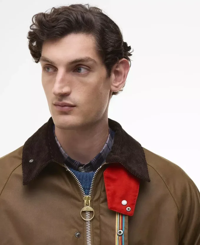 Ο Paul Smith αγαπάει το Barbour Oversized Bedale Waxed Jacket Ο Paul Smith αγαπάει το Barbour Oversized Bedale Waxed Jacket