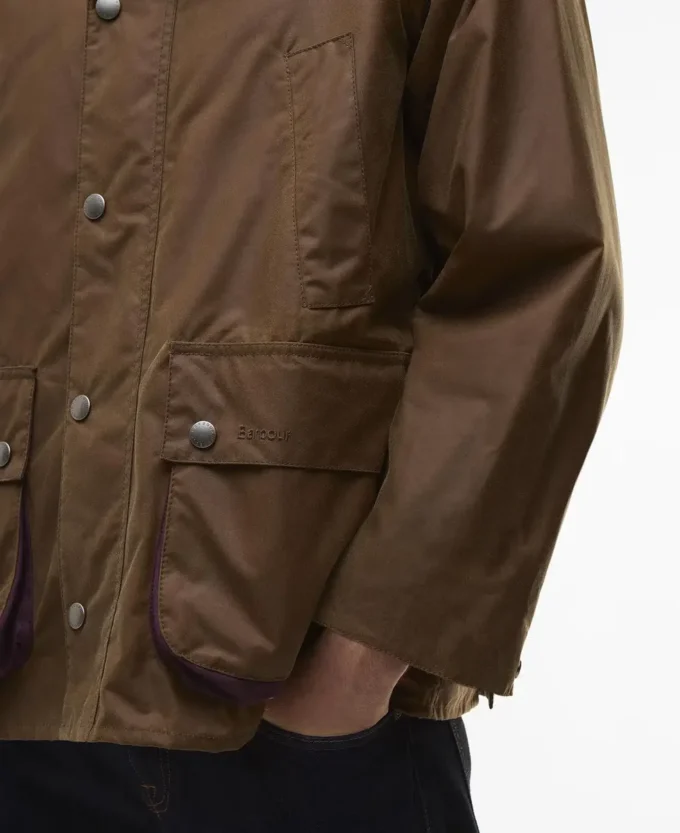 Ο Paul Smith αγαπάει το Barbour Oversized Bedale Waxed Jacket Ο Paul Smith αγαπάει το Barbour Oversized Bedale Waxed Jacket