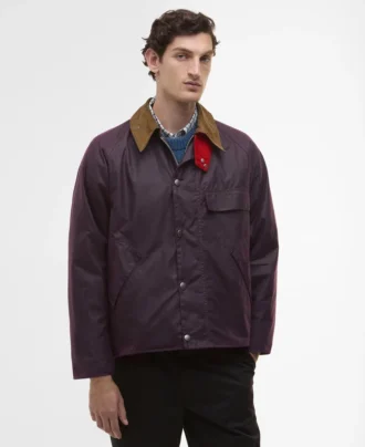 Ο Paul Smith αγαπάει το κηρωμένο μπουφάν Barbour Transport