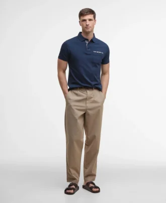 Πολό με κοντό μανίκι Corpatch Tailored