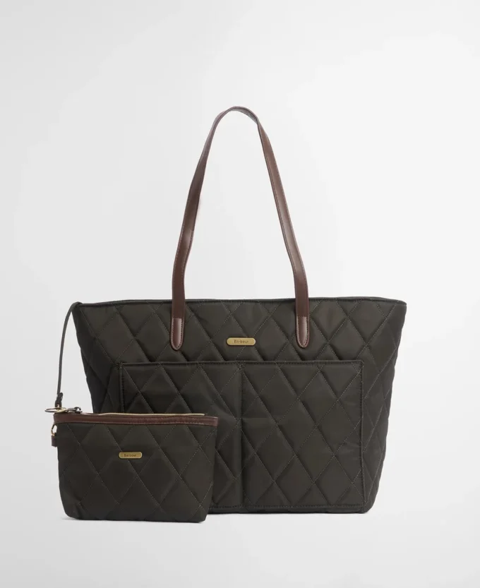 Τσάντα Tote με καπιτονέ