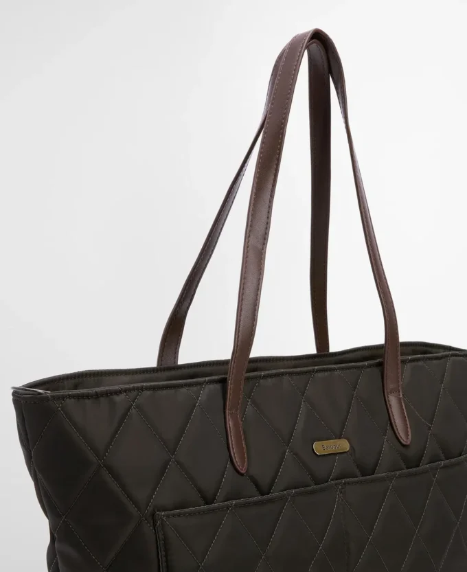 Τσάντα Tote με καπιτονέ